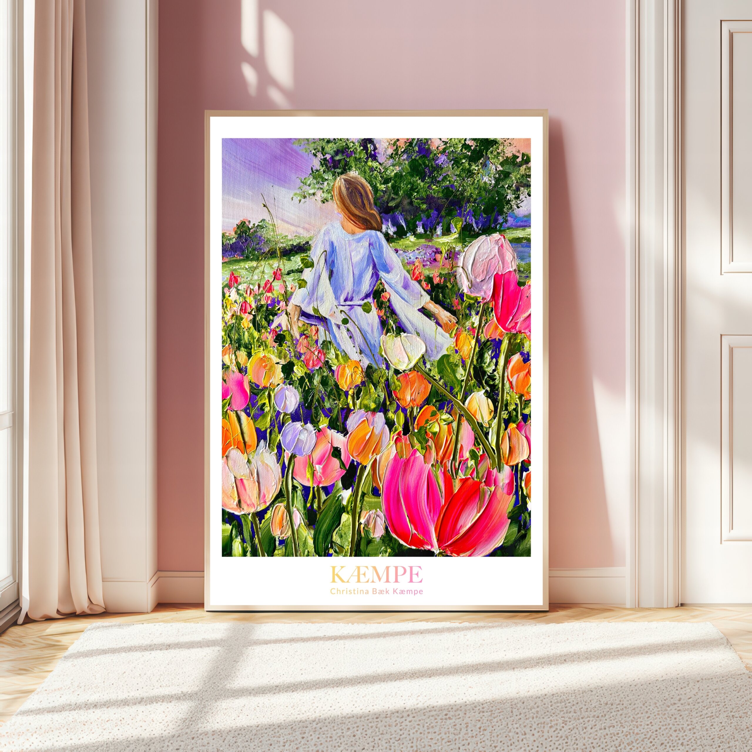 In nature she healed plakat - Billede 2