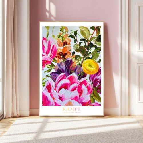 Meet me in the garden plakat