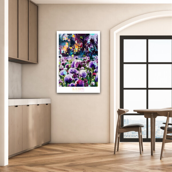 Blomstermarken ved Svaneke plakat - Image 2