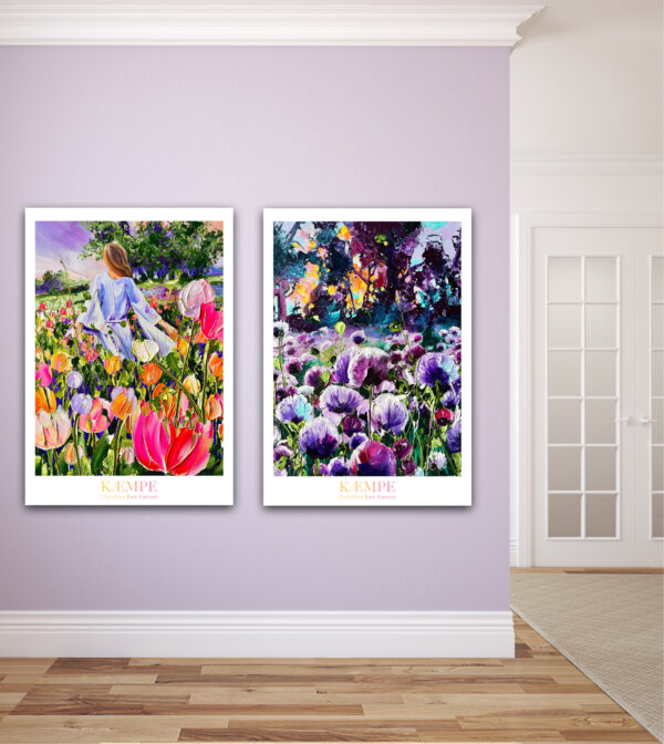 Blomstermarken ved Svaneke plakat - Image 4