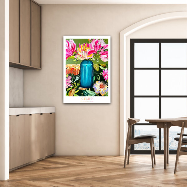 Vase of happiness plakat - Image 3