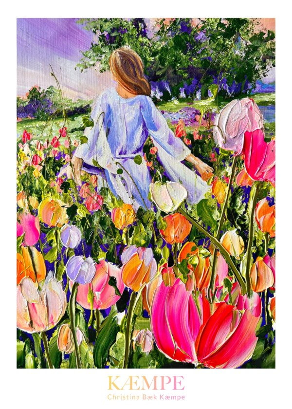 In nature she healed plakat