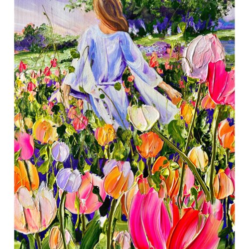 In nature she healed plakat