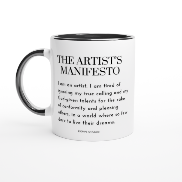 The artist's manifesto citat krus - Image 3