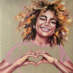 "Sweetheart" originalt maleri