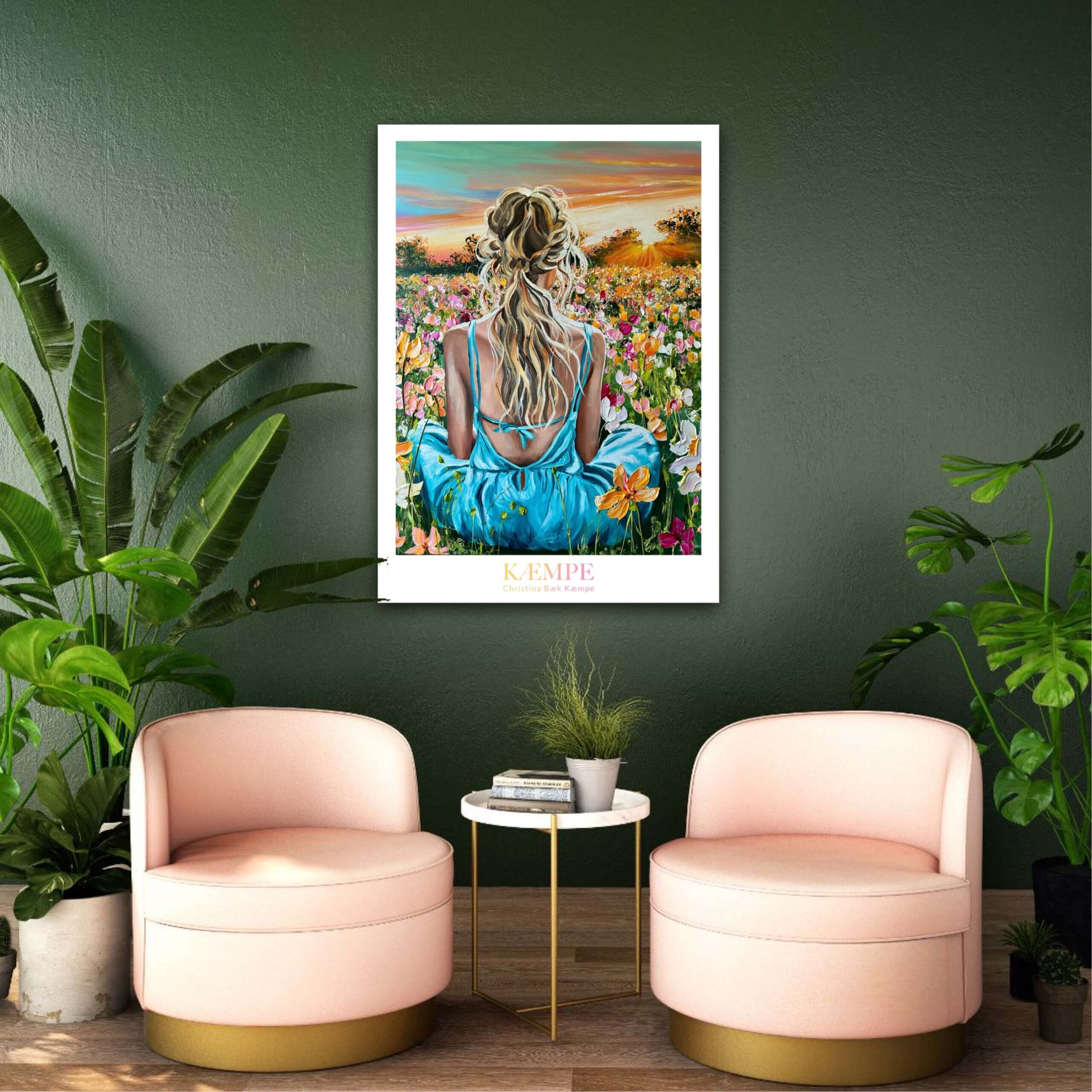 Inhale-exhale plakat - Billede 2