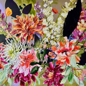 "A beautiful, simple life" originalt maleri