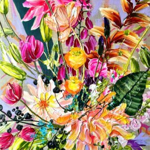 "Blackberry" originalt maleri