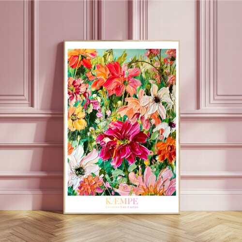 Enchanted garden plakat
