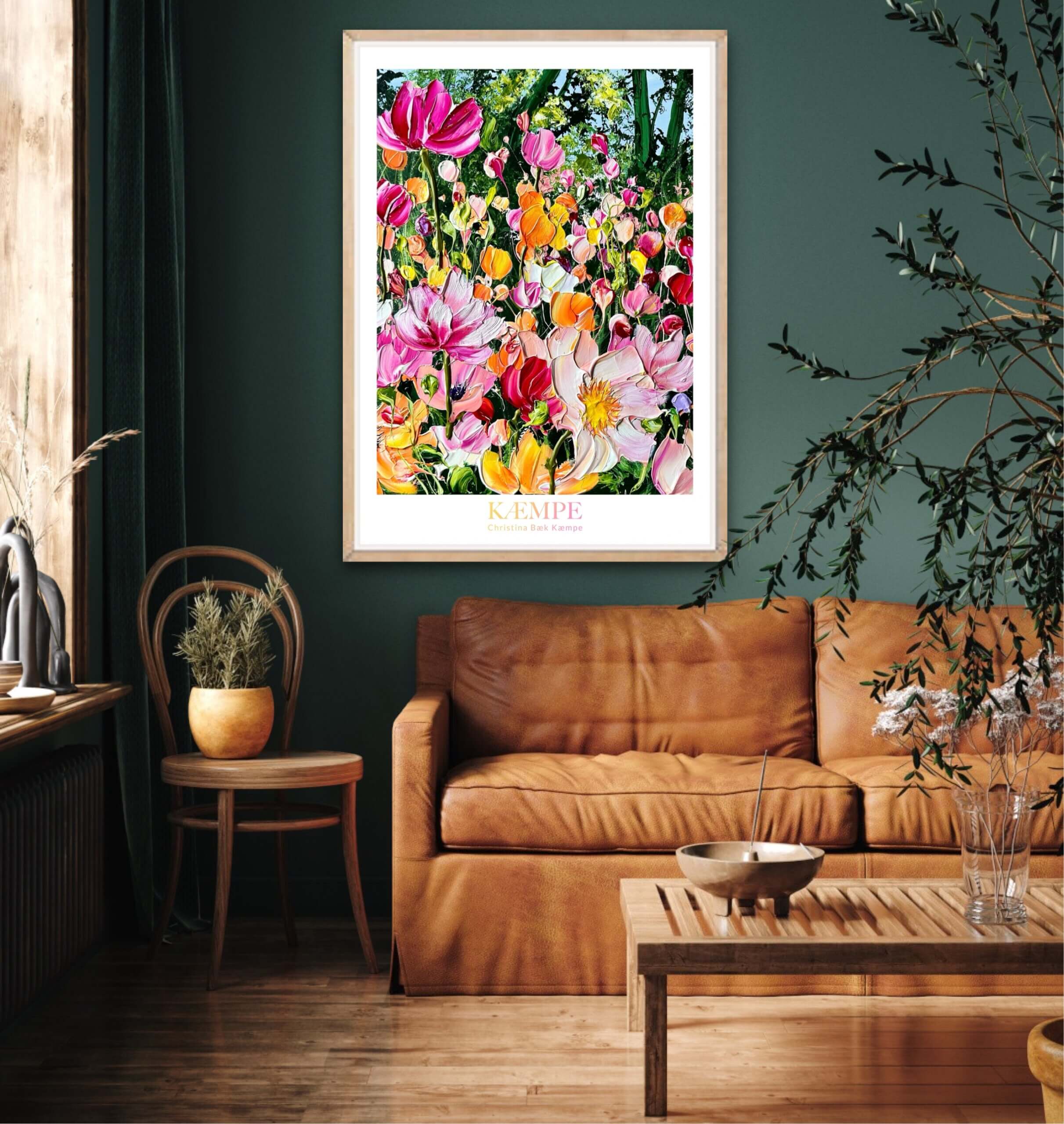Polka dot garden 2 plakat - Billede 3