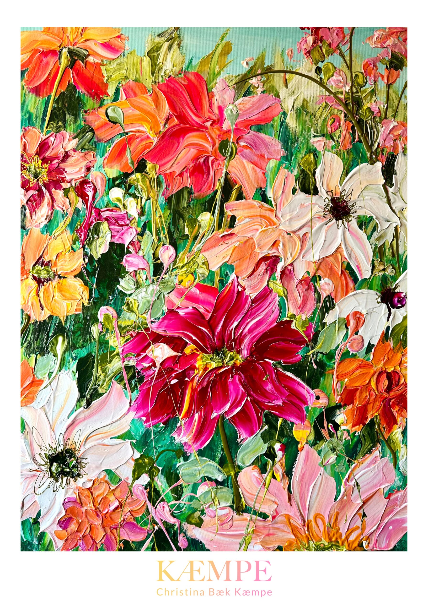 Enchanted garden plakat