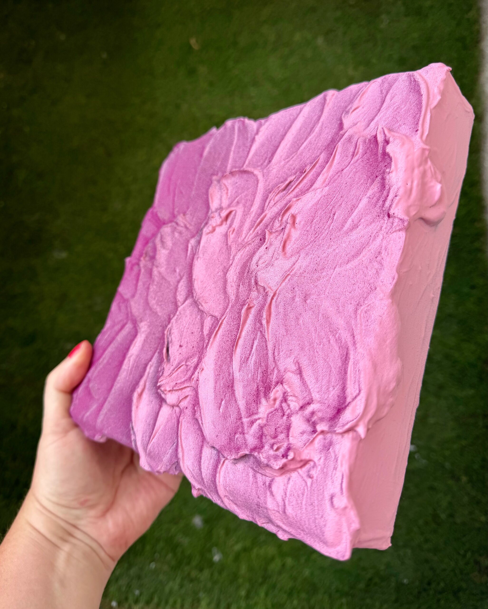 "Chunky nr. 4" originalt maleri - Billede 4