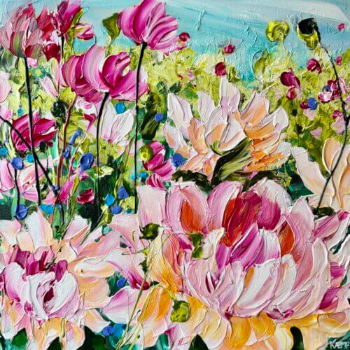 "Garden of beauty" originalt maleri